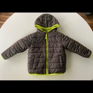 Warm Toddler Reversible Winter Jacket